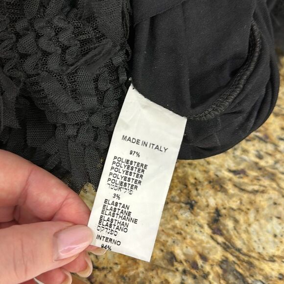 Dixie Short Sleeve Stretchy Cocktail Christmas Mini Dress In Black Size S - Picture 5 of 8